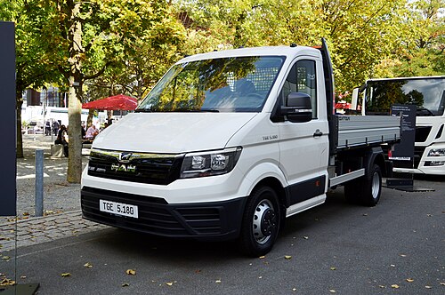 A MAN TGE 5.180 spotted in Germany