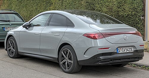 2025 Mercedes-Benz CLA 350 4Matic (rear view)