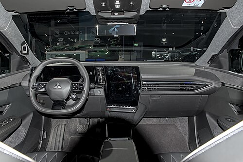 Eclipse Cross EV interior