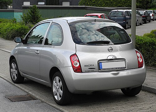 2002–2006 Nissan Micra 3-door (Europe)