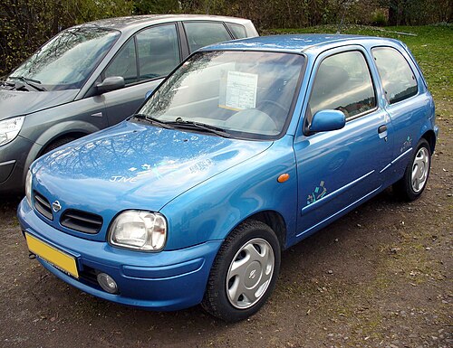 First facelift Nissan Micra (Europe)