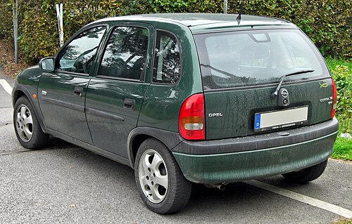 Opel Corsa five-door (1997–2000)
