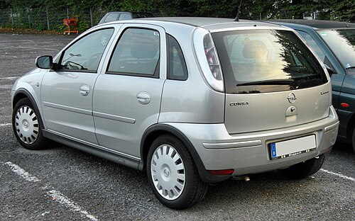 Opel Corsa five-door (2004–2007)