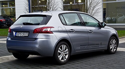 Hatchback (pre-facelift) rear