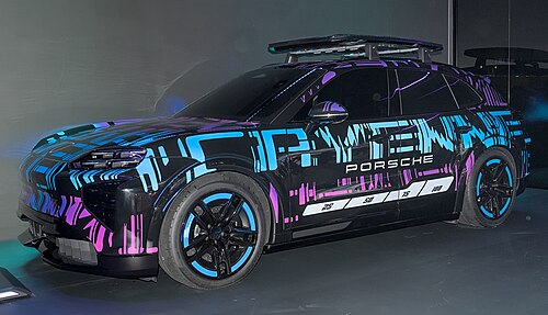 Cayenne Electric prototype at the 2025 Munich Motor Show