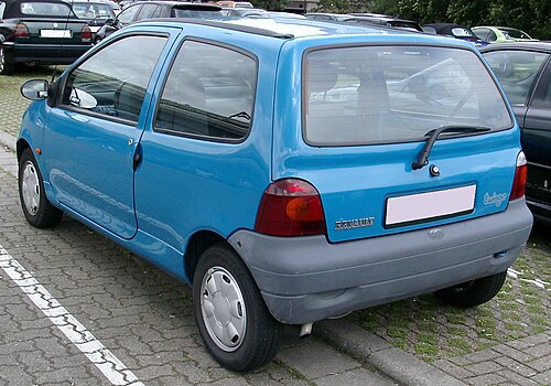 1993–1998 Twingo, rear