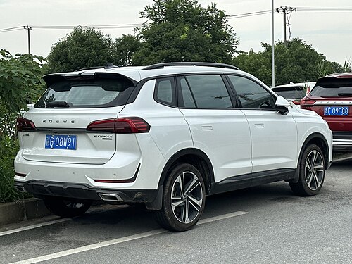 Roewe RX5 Max 2022 facelift (rear)