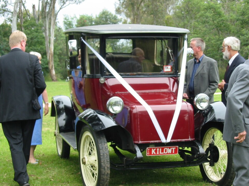 1917 Detroit Electric in Maffra, Australia