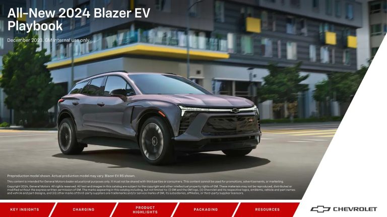 Chevrolet Blazer EV 2024 USA Technology & Performance